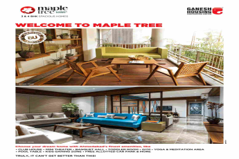 Book ready possession home at Ganesh Maple Tree in Ahmedabad